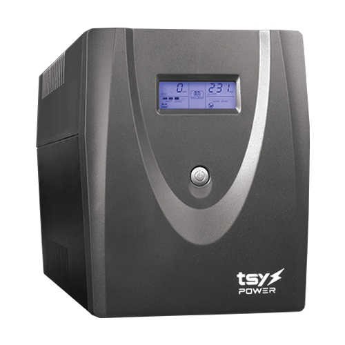 UPS TSY Power, 2000VA/1200W, LCD, line interactive, 4 x Schuko TSY-MP-2K0-LCD