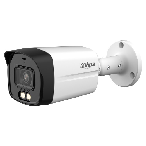 Camera de supraveghere, 5 MP, lentila 3.6 mm, IR 40 m, lumina alba, microfon - Dahua HAC-HFW1509TLM-IL-A-0360B-S2