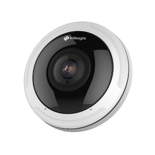 Camera IP 360 Milesight 12MP, IR 15m, lentila 1.98mm, Microfon, IK10, IP67, PoE - MS-C9674-PA