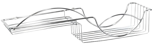 Etajera cromata pentru baie AWD02080053