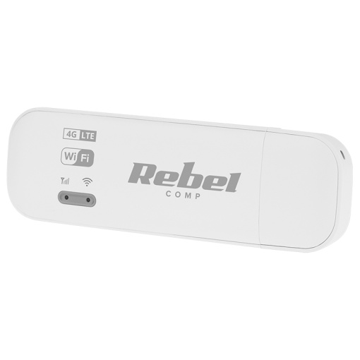 Modem 4G LTE cu Wi-Fi Rebel RB-0700 Router Mobil Compact, Alimentare USB