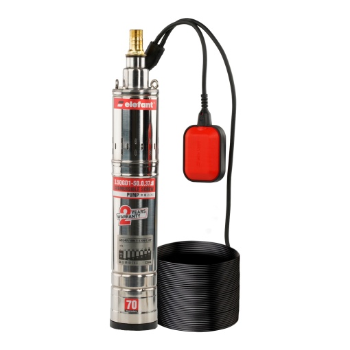 Pompa submersibilă Elefant cu plutitor 3.5QGD1-50.0.37F, 30 L/min , 370 W