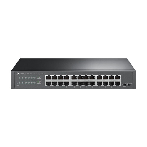 Switch 24 porturi RJ45 Gigabit, Unmanaged, 1U - TP-Link TL-SG1024D