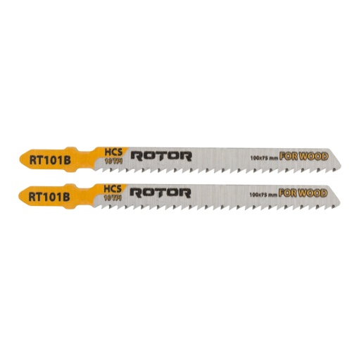 Panza fierastrau pendular pentru lemn, 100x75 mm Set 2 buc ROTOR RT101B