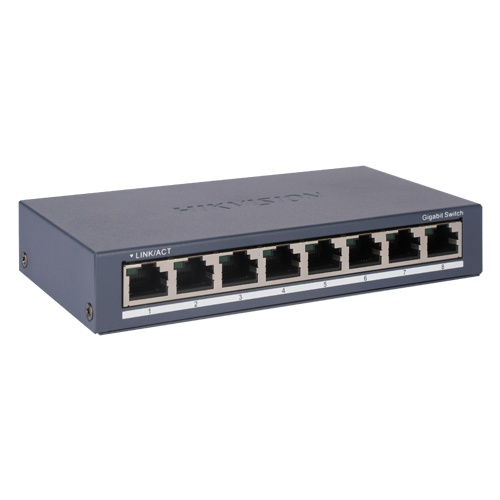 Switch 8 x porturi RJ45 Gigabit 16 Gbps - HIKVISION DS-3E0508-O