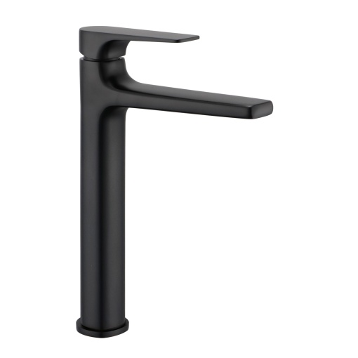 Baterie lavoar inalta PLATO PLT2H, finisaj negru mat
