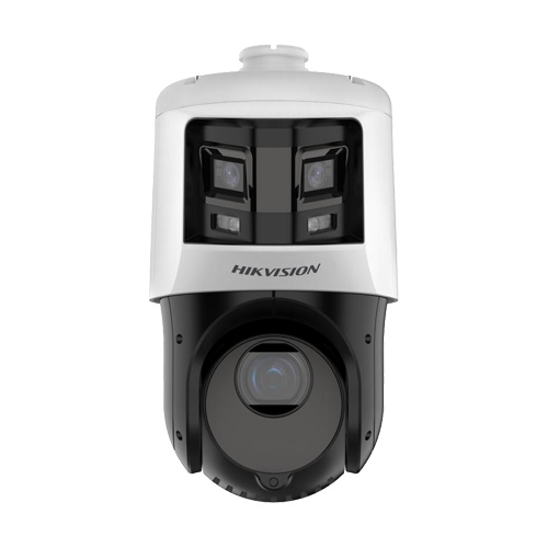 Camera supraveghere IP, Deep Learning, DarkFighter, ColorVu, 6+4MP, 25X, IR 100m, WL 30m, Alarma - Hikvision DS-2SE4C425MWG-E26F0