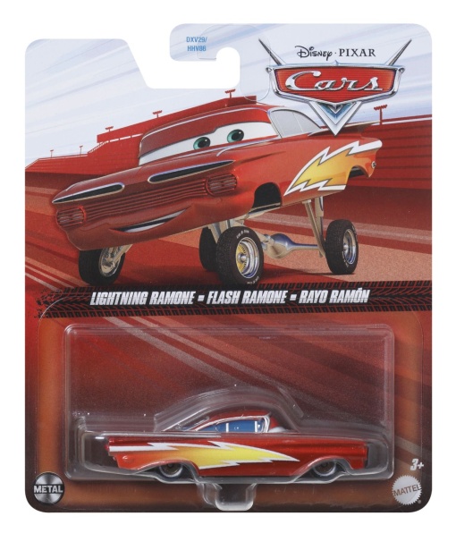 MASINUTA METALICA CARS3 PERSONAJUL RAYO RAMON
