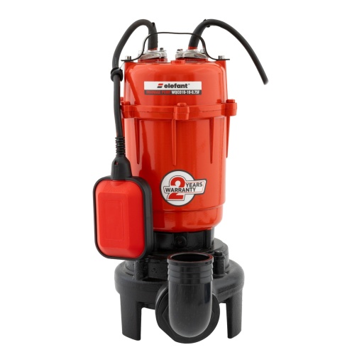 Pompa drenaj Elefant WQCD10-10-0.75F, 1 CP, 180 L/min, 10 metri Tocator