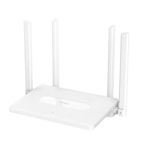 Router wireless IMOU AC1200, Dual-Band Wi-Fi, 4 porturi, 4 antene externe 5dBi, Indicator LED, HR12F