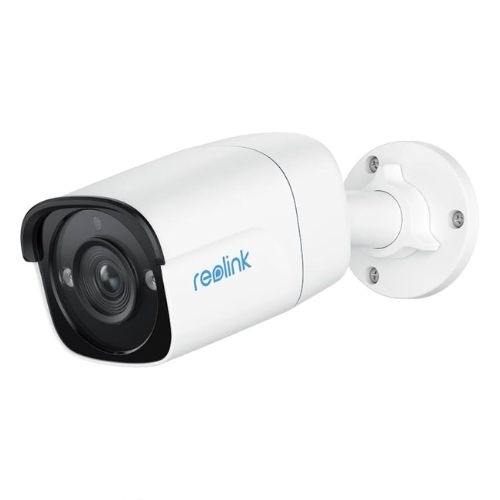 Camera IP Reolink 5MP, IR 30m, Lentila 2.8mm, Microfon, Difuzor, PoE, IP66, slot card, Detectie oameni/vehicule - P320