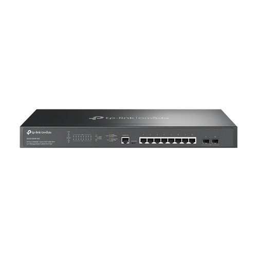 Switch 8 porturi PoE RJ45 2.5G, 2 x SFP+ 10G, L2 Management, 1U - TP-Link Omada SG3210XHP-M2