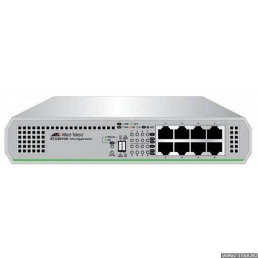 Switch cu 8 porturi Allied Telesis AT-GS910/8-50, fara management