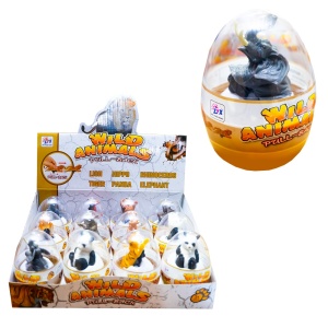 Animale salbatice cu frictiune, 12 buc/set - Img 1