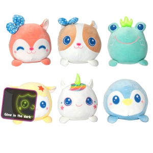 Animalut din plus, fosforescent, 22 cm - Toi-Toys - Img 1
