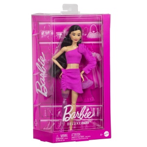 BARBIE DELUXE STYLE PAPUSA BARBIE BRUNETA CU PICIOR PROTETIC - Img 1