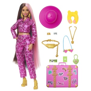 BARBIE EXTRA FLY PAPUSA BARBIE BRUNETA IN SAFARI - Img 2