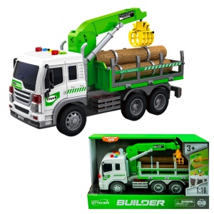 Camion cu lemne, muzica si lumina - Img 1