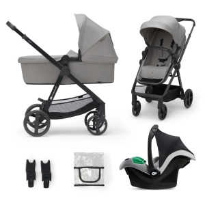 CARUCIOR KINDERKRAFT NEWLY, 3 IN 1, LIGHT GREY - Img 4