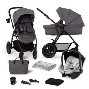 CARUCIOR MULTIFUNCTIONAL KINDERKRAFT XMOOV, 3 IN 1, DARK GREY - Img 1
