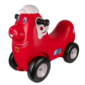 Catel cu roti, rosu - ROBENTOYS - Img 1