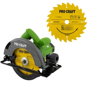 Circular electric de mana Procraft KR2300, 2.3 kW, 185 mm, 5000 rot/min - Img 2