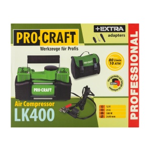 Compresor auto Procraft LK400, 25 A, 80 l/min, 25 atmosfere, 276W - Img 9