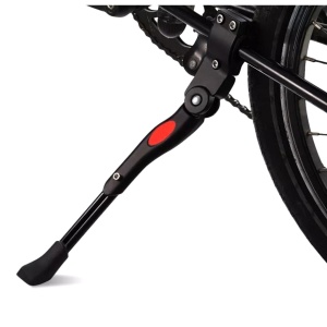 Cric bicicleta, picior de sprijin, culoare neagra - Img 1