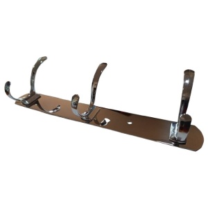 Cuier 3 brate, 25 cm, cromat - Img 2