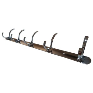 Cuier 5 brate, 45cm, cromat - Img 1