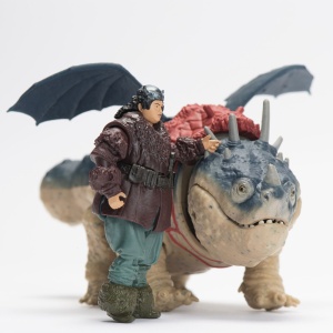 CUM SA ITI DRESEZI DRAGONUL SET DRAGON GRONCKLE SI FIGURINA VIKING FISHLEGS - Img 4