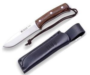 Cutit Joker Nomad lama otel inox, maner micarta, teaca piele - Img 1