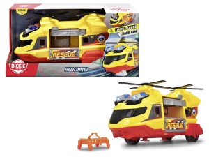 DICKIE ELICOPTER DE SALVARE CU SUNETE SI LUMINI 30CM - Img 1