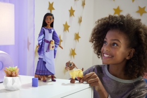 DISNEY WISH SET PAPUSA ASHA CU ACCESORII - Img 3