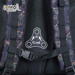 Ghiozdan anatomic SKATE, 39x33x18 cm - S-COOL - Img 2