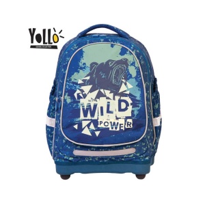 Ghiozdan anatomic WILD POWER, 38 cm - YOLLO - Img 1
