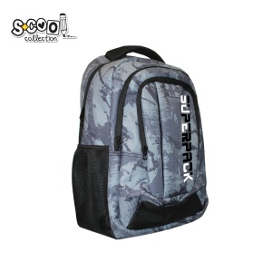 Ghiozdan compartiment laptop, SUPERPACK, 47x33x23 cm - S-COOL - Img 2