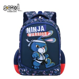 Ghiozdan gradinita NINJA WARRIOR, 34x23x14 cm - S-COOL - Img 1