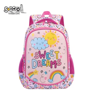 Ghiozdan gradinita SWEET DREAMS, 34x23x14 cm - S-COOL - Img 1
