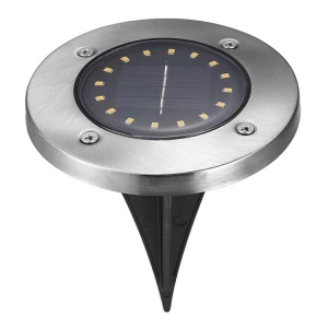 Lampa Solara estetica exterioara de gradina, cu 16 LED-uri, cu suport scurt - Img 4
