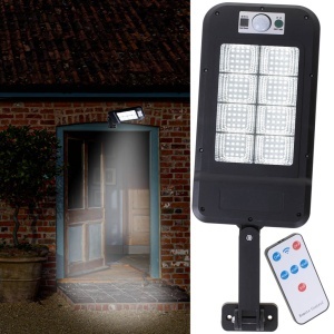 Lampa Stradala cu Panou Solar, Senzor de Miscare si Telecomanda, dimensiune 30 x 14 x 3 cm - Img 1