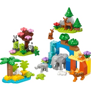 LEGO DUPLO FAMILII DE ANIMALE SALBATICE 3 ÎN 1 10446 - Img 3