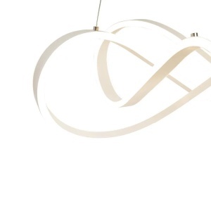 Lustra LED suspendata cu telecomanda INFINITY HALO 138W, lumina Rece/Calda/Neutra, Dimabila, Alb, Inaltime Reglabila - Img 2