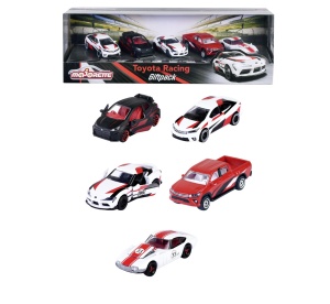 MAJORETTE MASINUTE METALICE PACHET CADOU TOYOTA 5 MASINI - Img 1