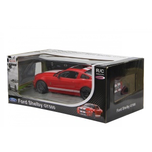 MASINA CU TELECOMANDA FORD SHELBY GT500 ROSU CU SCARA 1 LA 14 - Img 1