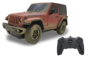MASINA CU TELECOMANDA JEEP WRANGLER MUDDY ROSU CU SCARA 1 LA 24 - Img 2