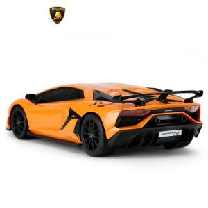 MASINA CU TELECOMANDA LAMBORGHINI PORTOCALIU CU SCARA 1 LA 24 - Img 2