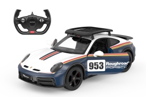 MASINA CU TELECOMANDA PORSCHE 911 DAKAR SCARA 1 LA 14 - Img 2