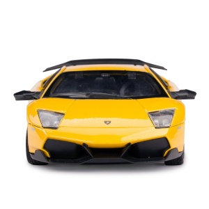 MASINUTA METALICA LAMBORGHINI MURCIELAGO LP670-4 GALBEN SCARA 1 LA 24 - Img 4