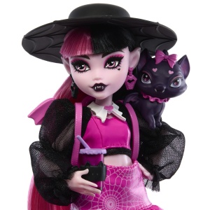 MONSTER HIGH PAPUSA DRACULAURA SI ANIMALUTUL COUNT FABULOUS - Img 4